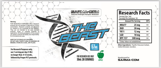 “The BEAST” ULTIMATE SARM COMPLEX FOR MASS