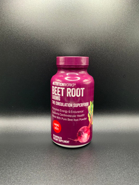 Nutriworks Beetroot Capsules 500mg